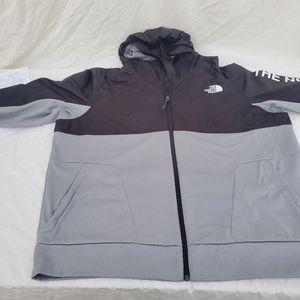 The North Face ,xxl,Black/Grey ,White Lettering, 100% polyester.